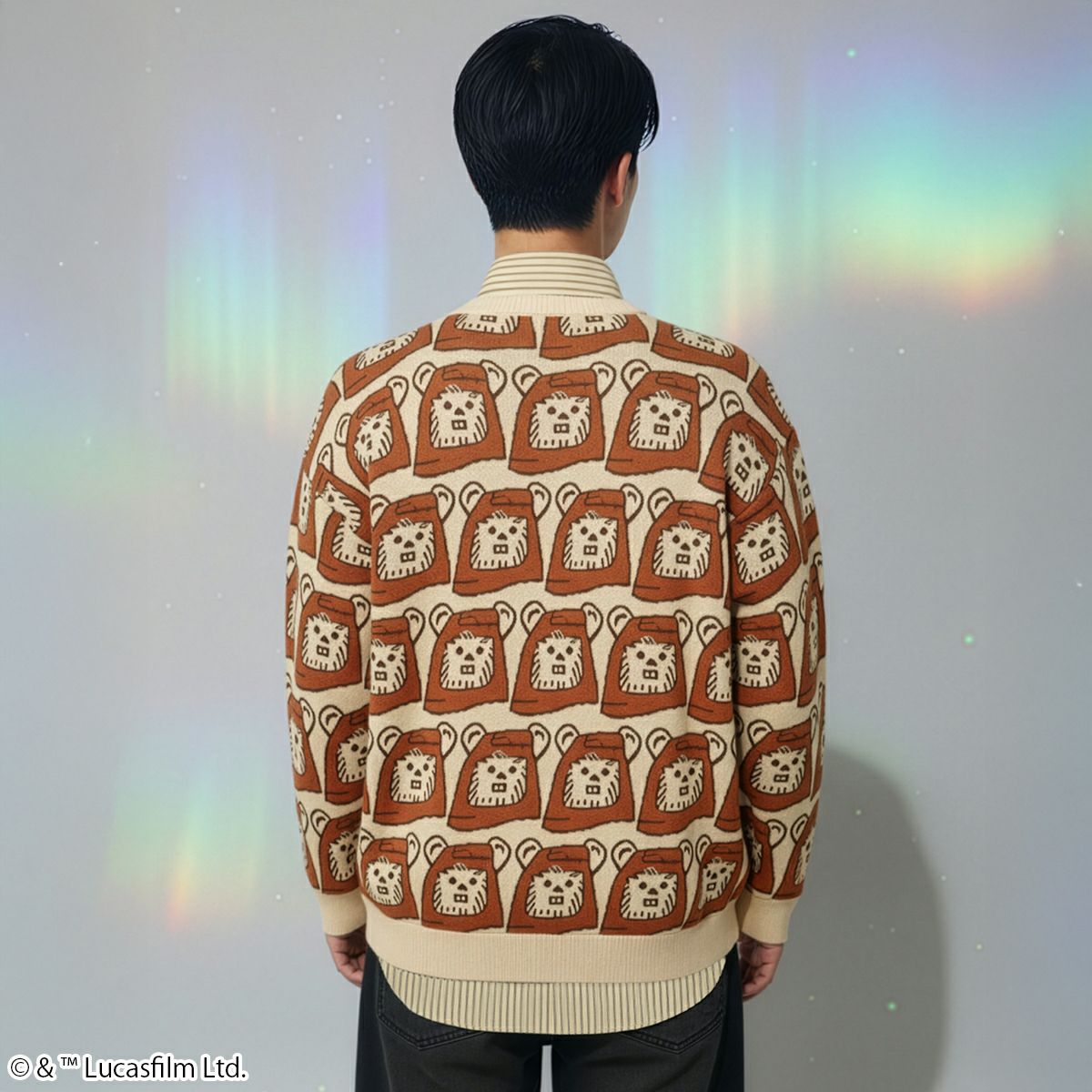 映画『スター・ウォーズ』イウォーク ジャガードニット(PONEYCOMB TOKYO)