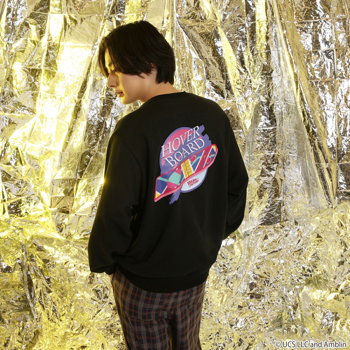 映画『バック・トゥ・ザ・フューチャー』ホバーボード　スウェット(PONEYCOMB TOKYO)