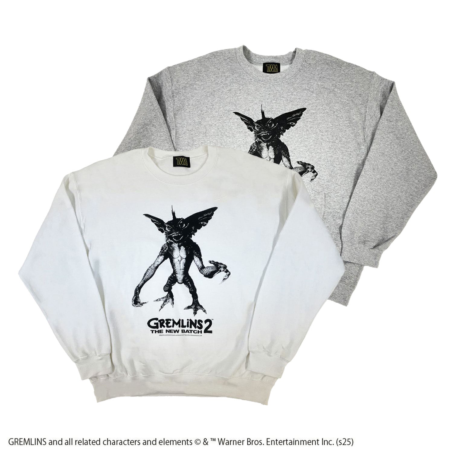 グレムリン ボアトレーナー 2枚 GREMLINS グレムリン 裏起毛 トレーナー メンズ スウェット ギズモ