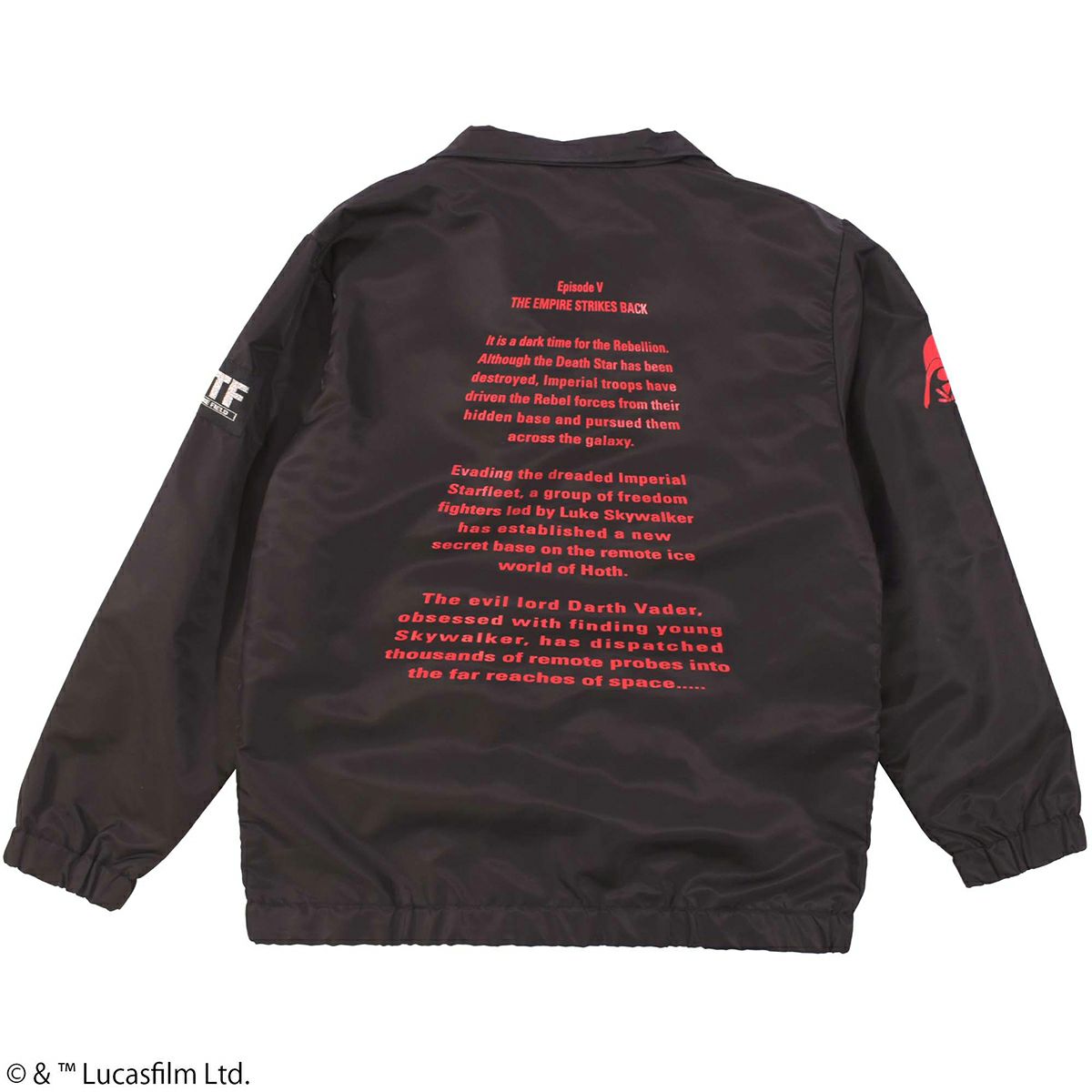 映画『スター・ウォーズ』ダース・ベイダー ナイロンジャケット(BACK TO THE FIELD)