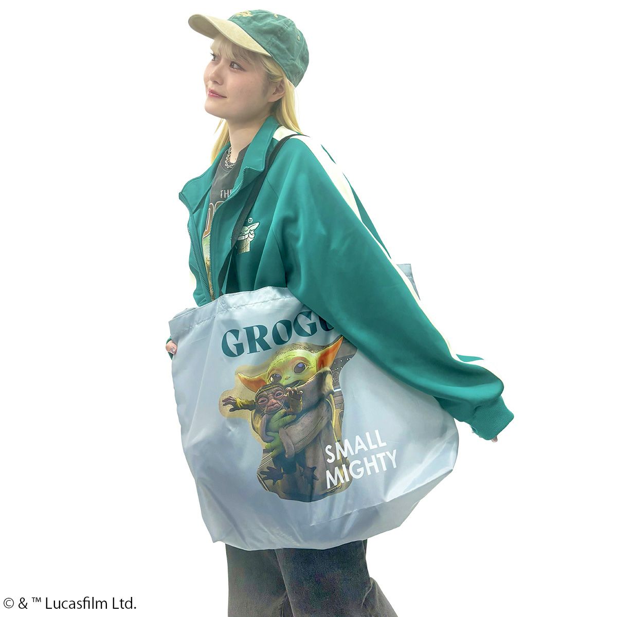 スター・ウォーズドラマ『マンダロリアン』グローグー トラックジャケット(PONEYCOMB TOKYO)