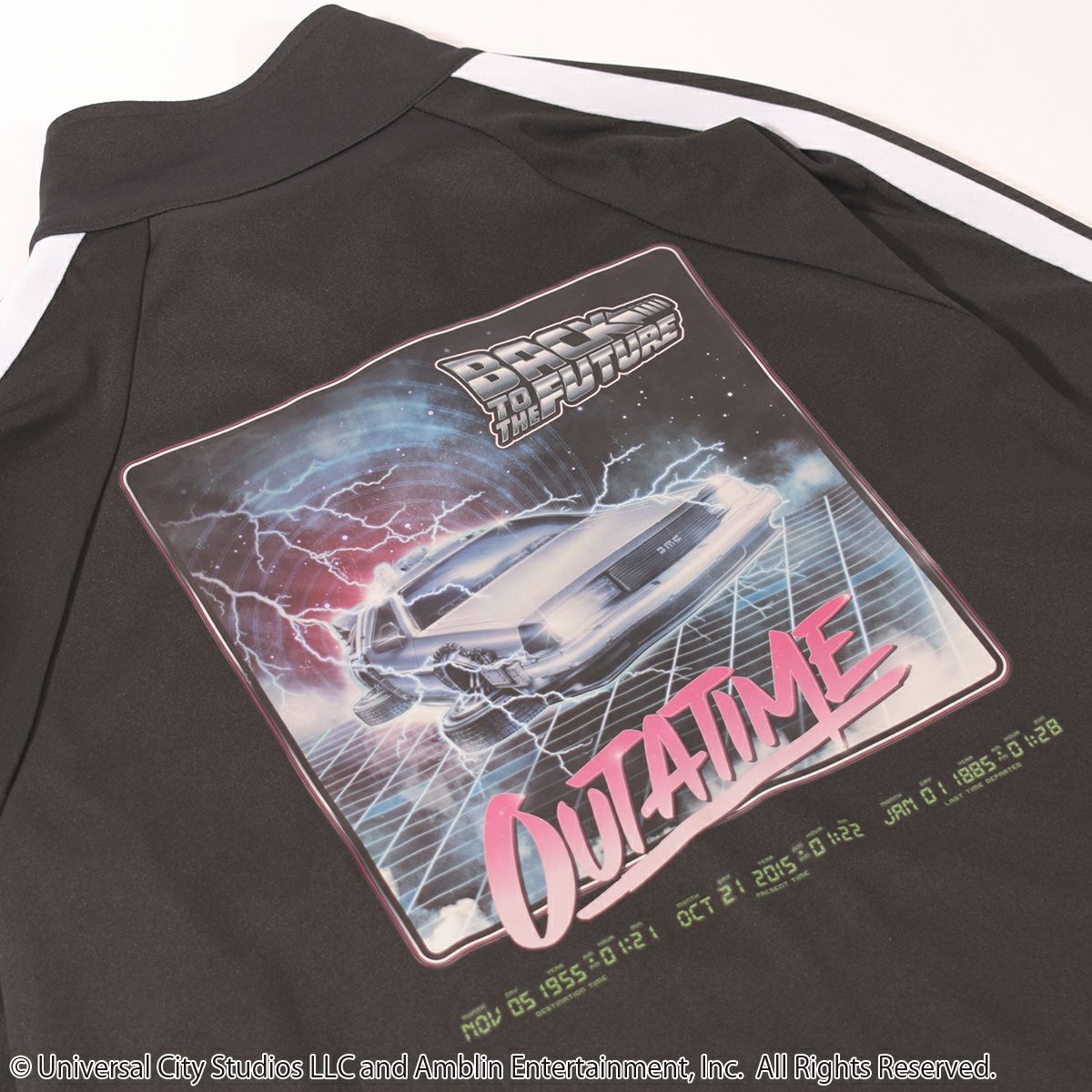 映画『バック・トゥ・ザ・フューチャー』トラックジャケット(PONEYCOMB TOKYO)