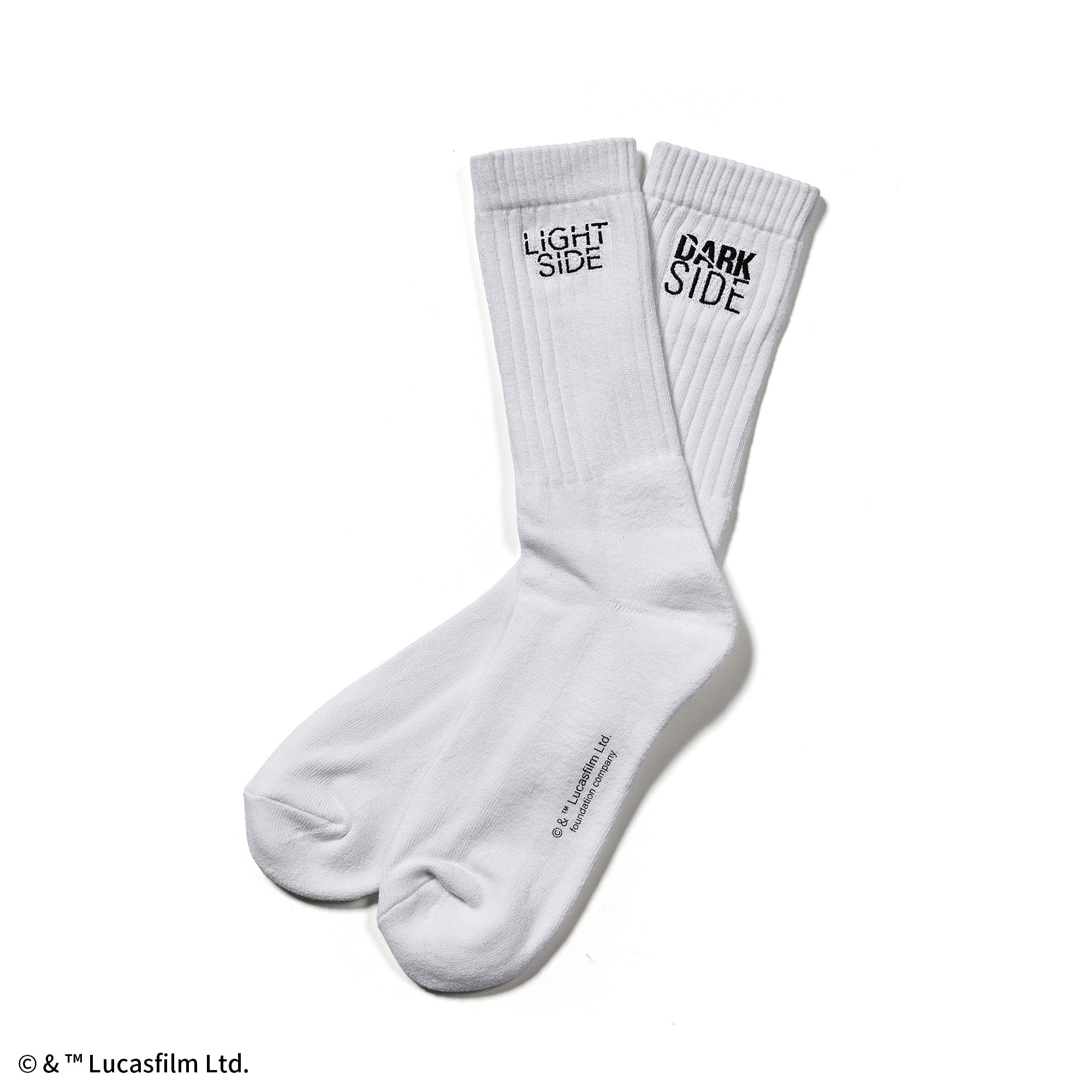映画『スター・ウォーズ』　オリジナルソックス　LIGHTSIDE＆DARKSIDE
