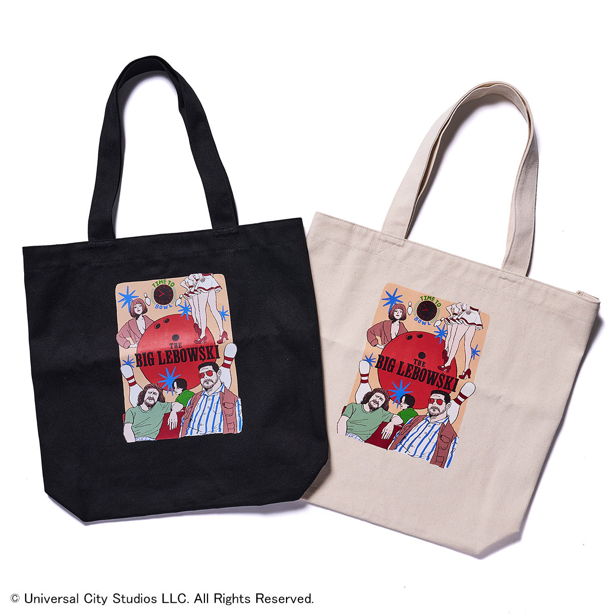 映画『ビッグリボウスキ』グラフィック トートバッグ