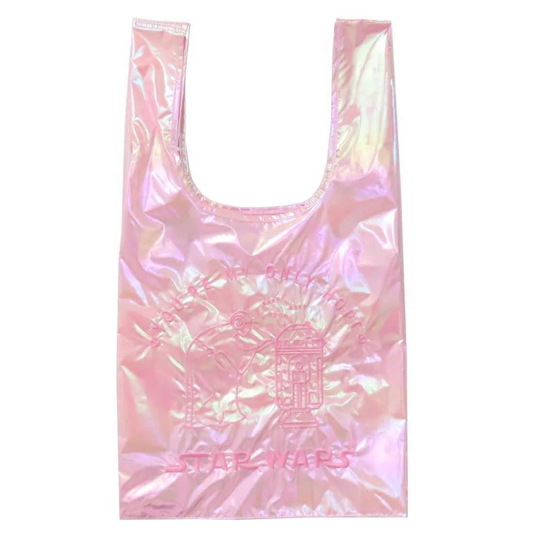 映画 『スター・ウォーズ』レイア＆R2-D2オーロラ生地エコバッグ
