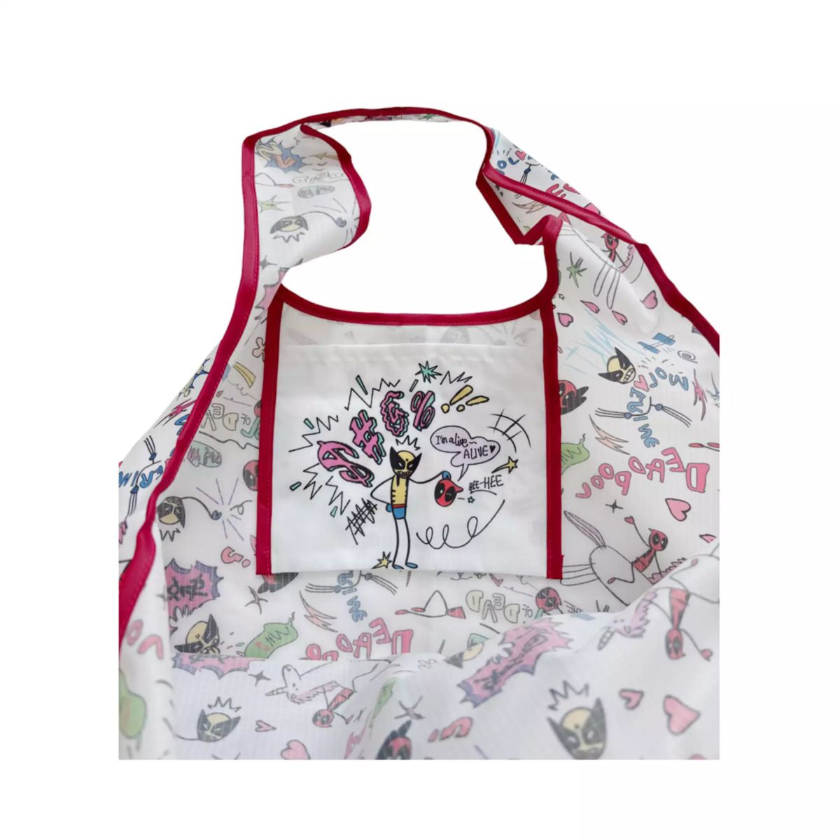 【マーベル／MARVEL】 デッドプール＆ウルヴァリンくるくるショッピングバッグ