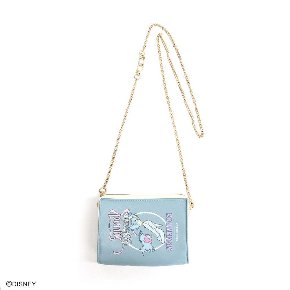 【ディズニー】プリンセス　シンデレラ　アイコンブックミニバッグ