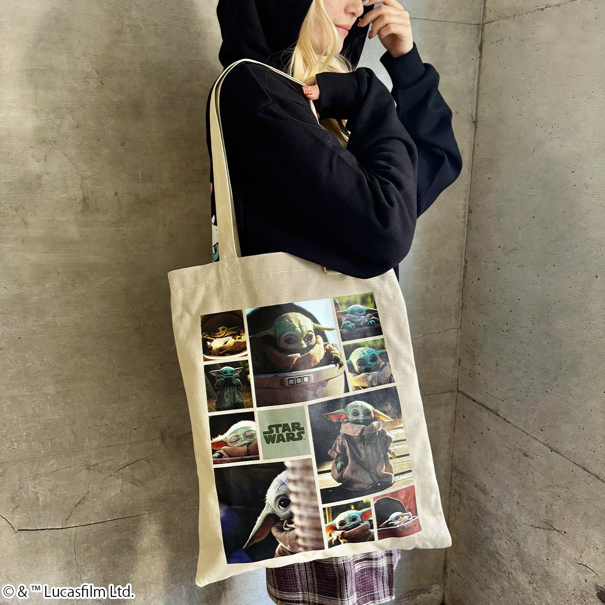 『スター・ウォーズ』グローグー トートバッグ(PONEYCOMB TOKYO)