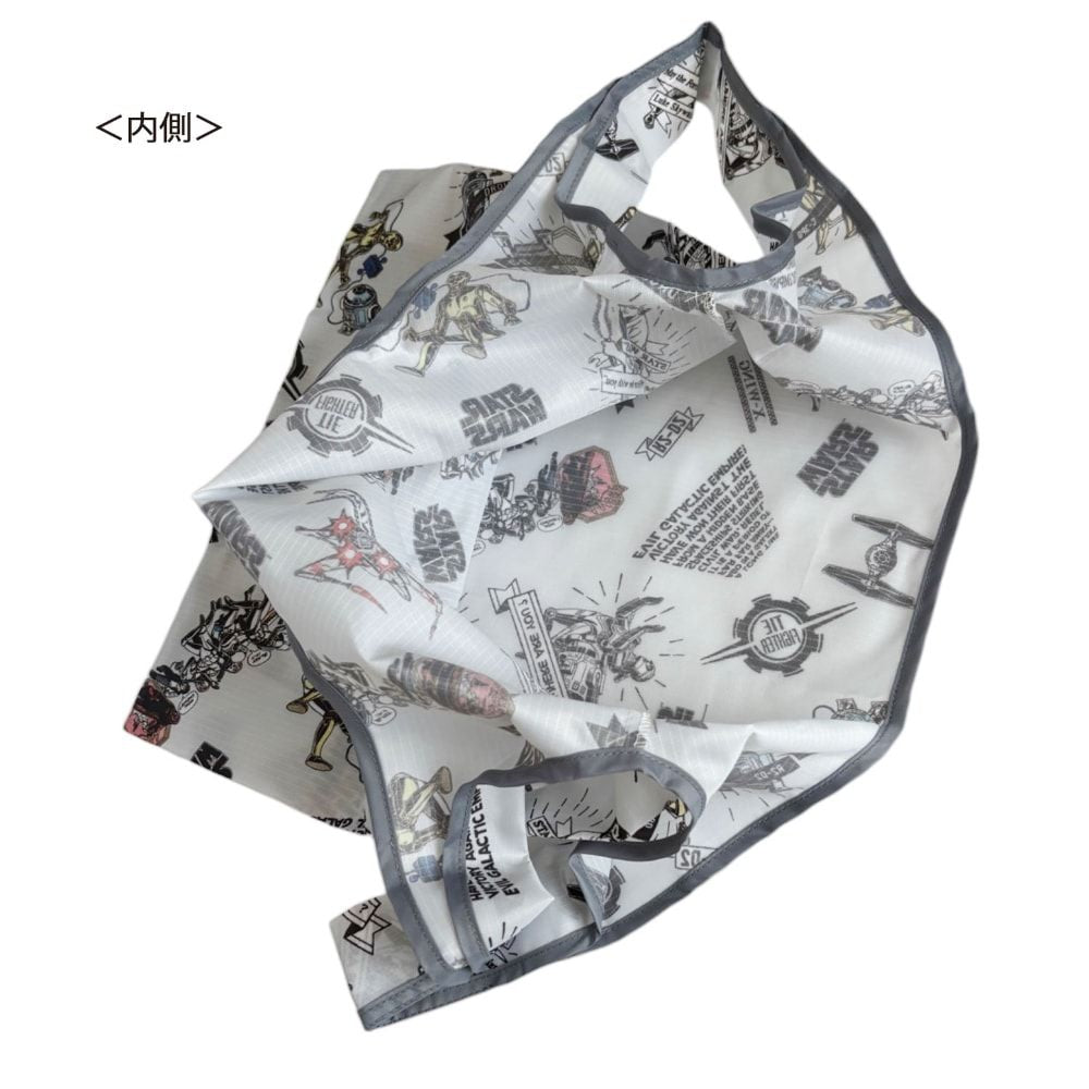 映画 『スター・ウォーズ』ロゴショッピングバッグインぬいぐるみポーチ