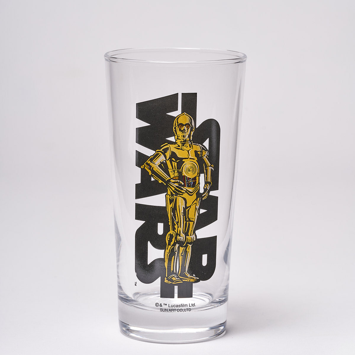 映画 『スター・ウォーズ』 C-3PO クリアグラス 400cc