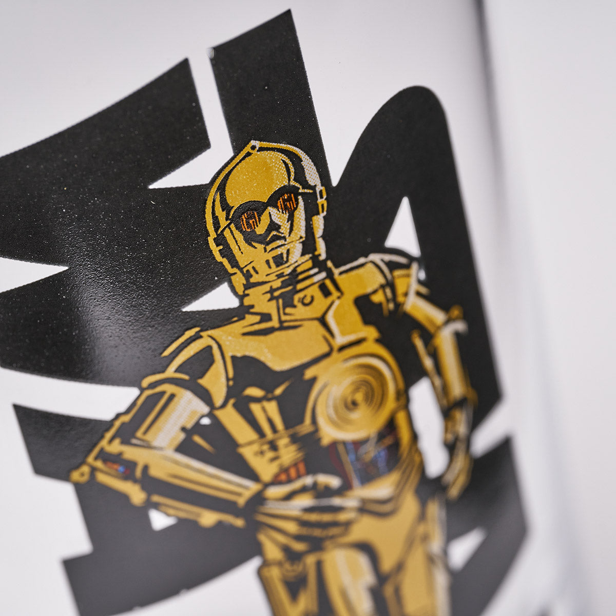 映画 『スター・ウォーズ』 C-3PO クリアグラス 400cc