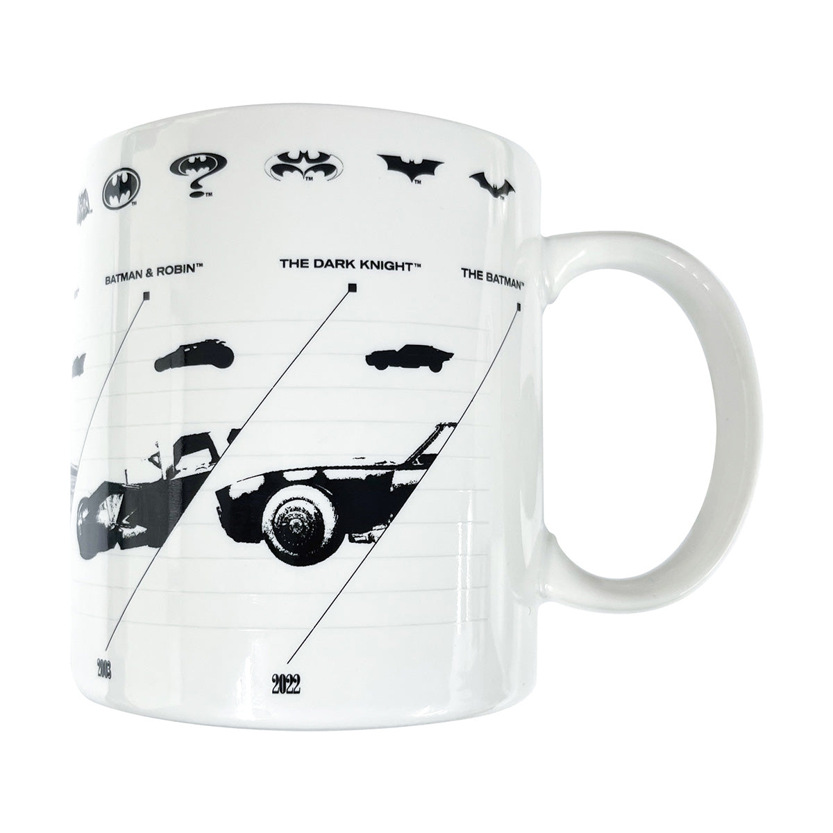 DCコミックス】 映画 『バットマン』85周年 マグカップ(BATMOBILE