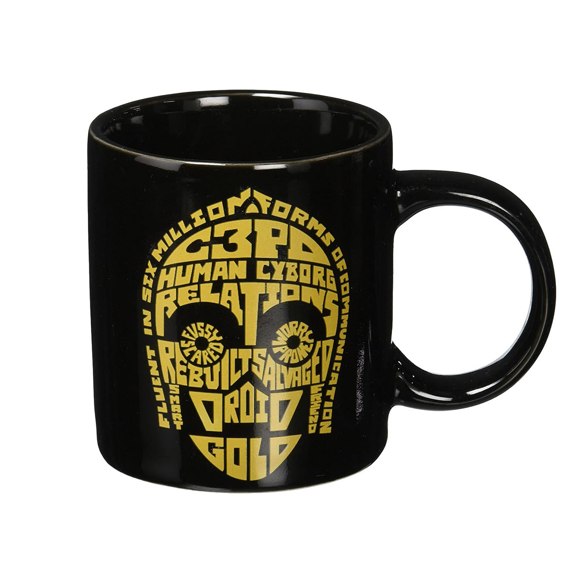 『スター・ウォーズ』C-3POタイポグラフィ　マグカップ　260cc