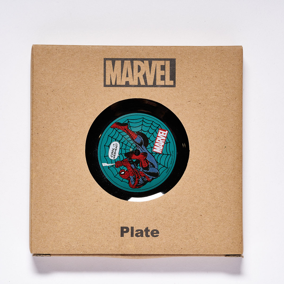 【マーベル／MARVEL】 スパイダーマン レコード盤型プレート