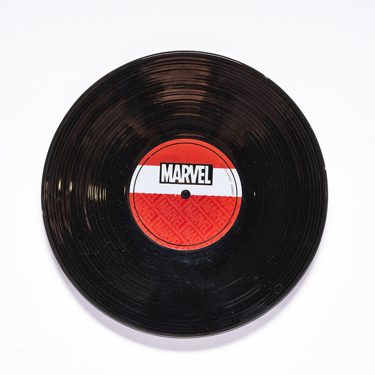 【マーベル／MARVEL】 マーベル／MARVELロゴ レコード盤型プレート