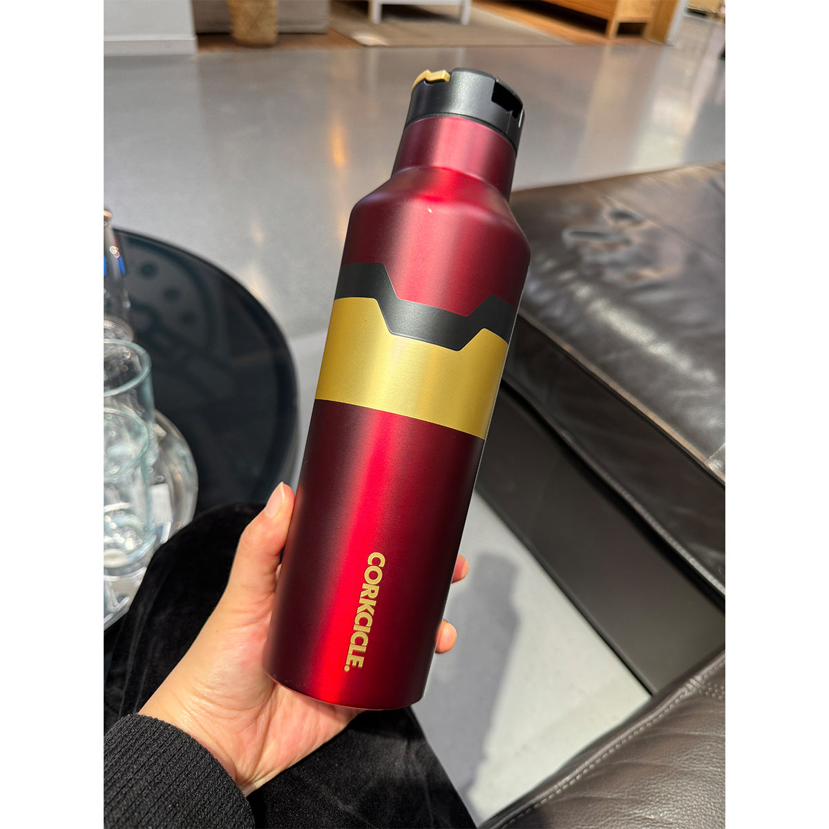 FULL WRAP TUMBLERS 【アイアンマン】 マーベル／MARVEL】 アイアンマン スポーツタンブラー(600ml
