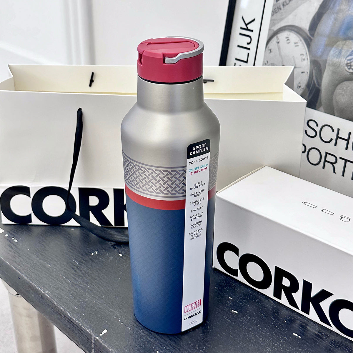 【マーベル／MARVEL】 マイティ・ソー　スポーツタンブラー(600ml)