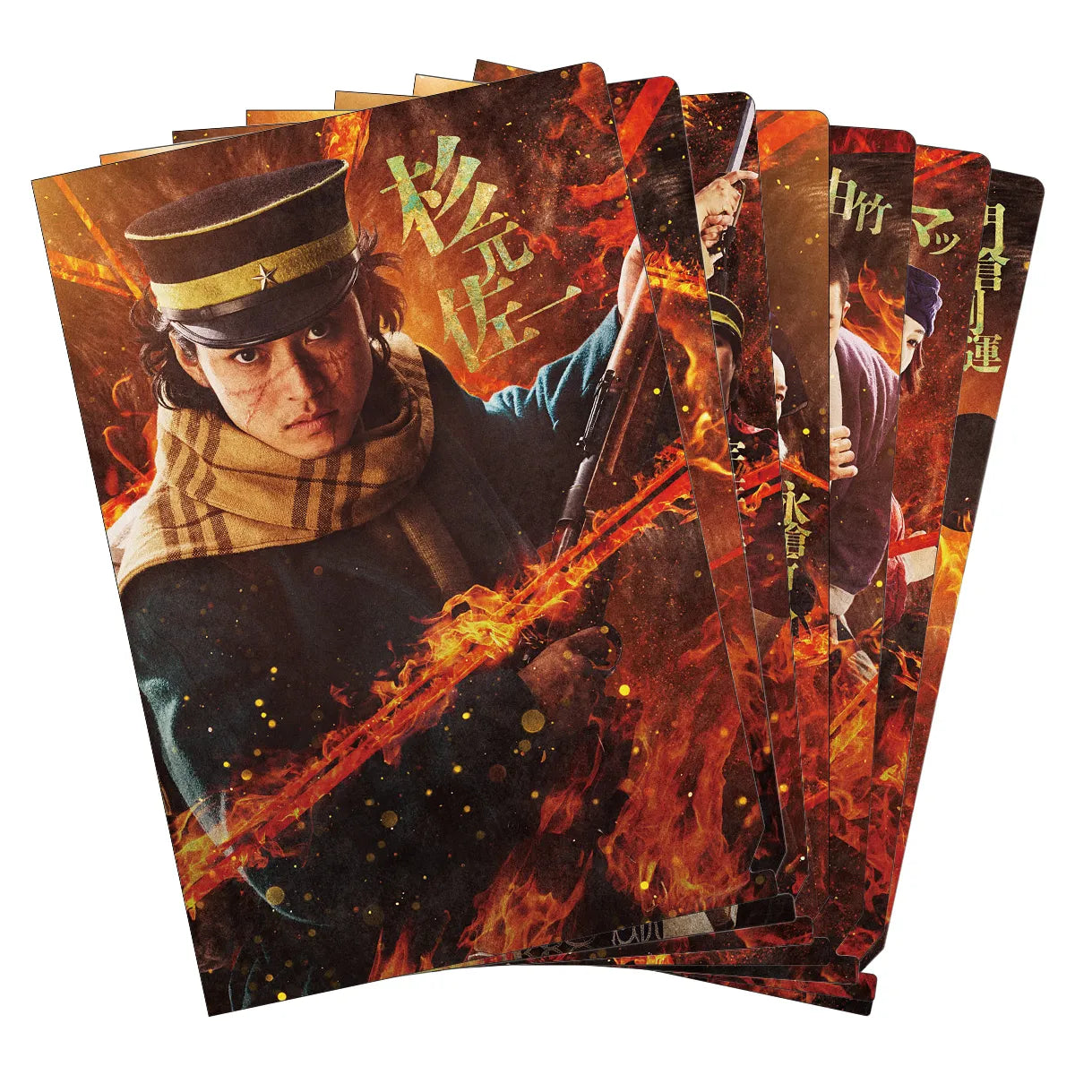 映画『ゴールデンカムイ　網走監獄襲撃編』ミニクリアファイルセット（A5）