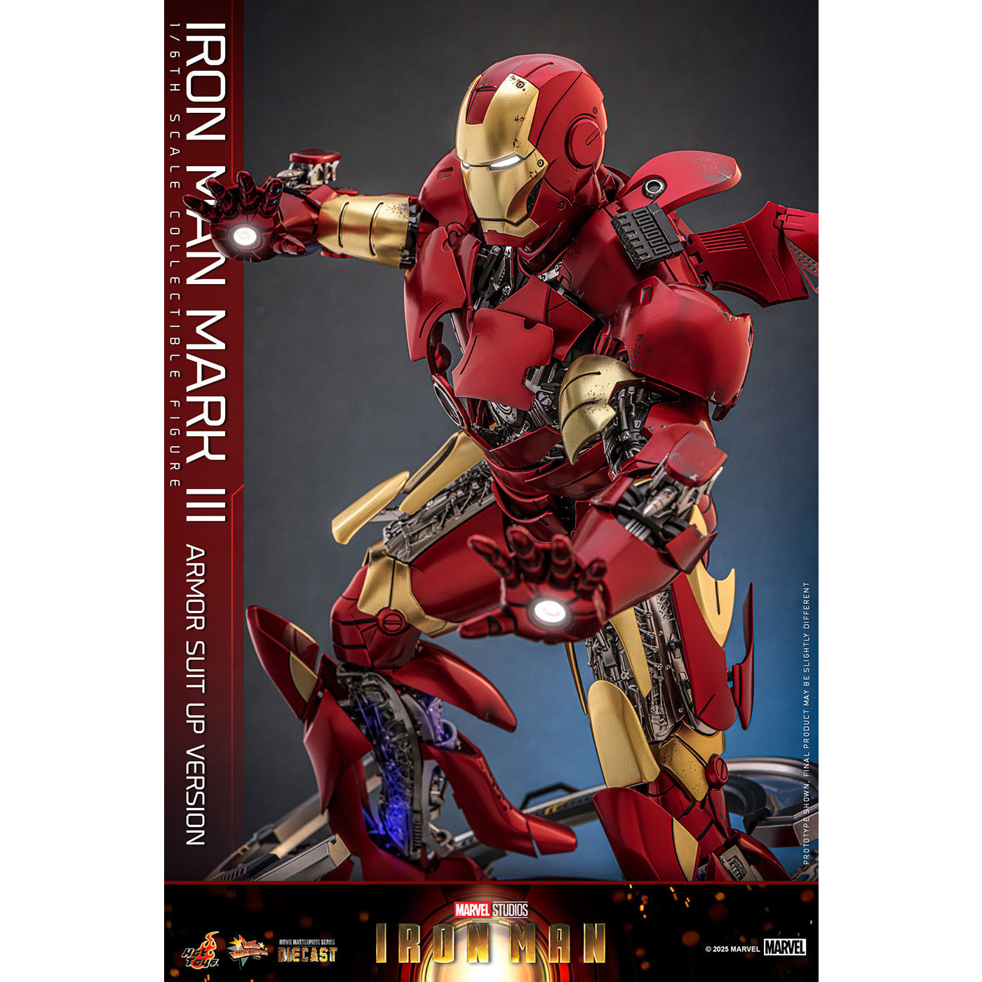 【マーベル／MARVEL】 アイアンマン・マーク3（アーマー・スーツアップ版） 1/6スケール フィギュア