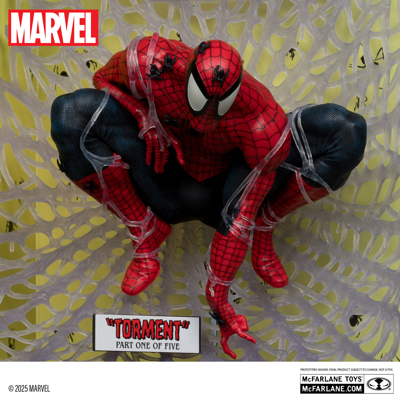マーベル／MARVEL】 スパイダーマン 1/6スケール シーン・フィギュア
