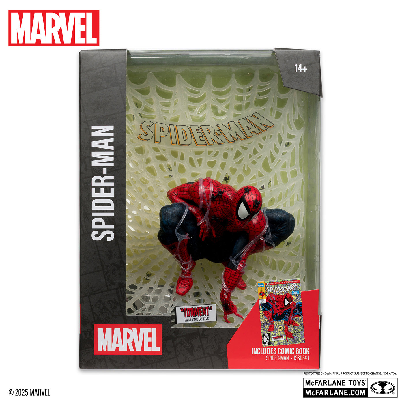 マーベル／MARVEL】 スパイダーマン 1/6スケール シーン・フィギュア