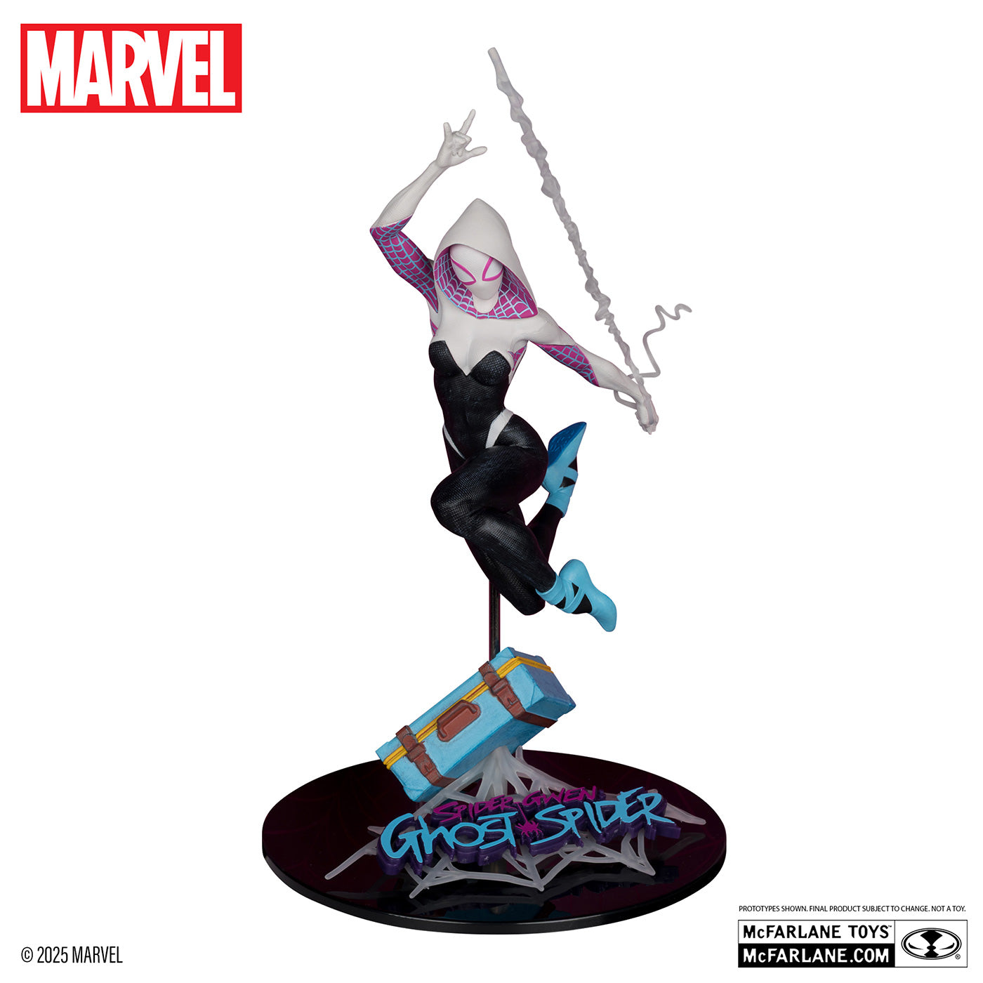 【マーベル／MARVEL】 ゴースト・スパイダー 1/10スケール シーン・フィギュア （J・スコット・キャンベル／The Amazing Spider-Man Vol.6 #1）