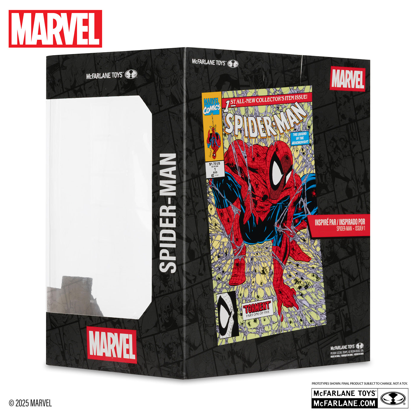 マーベル／MARVEL】 スパイダーマン（コーナーボックス） 1/10スケール