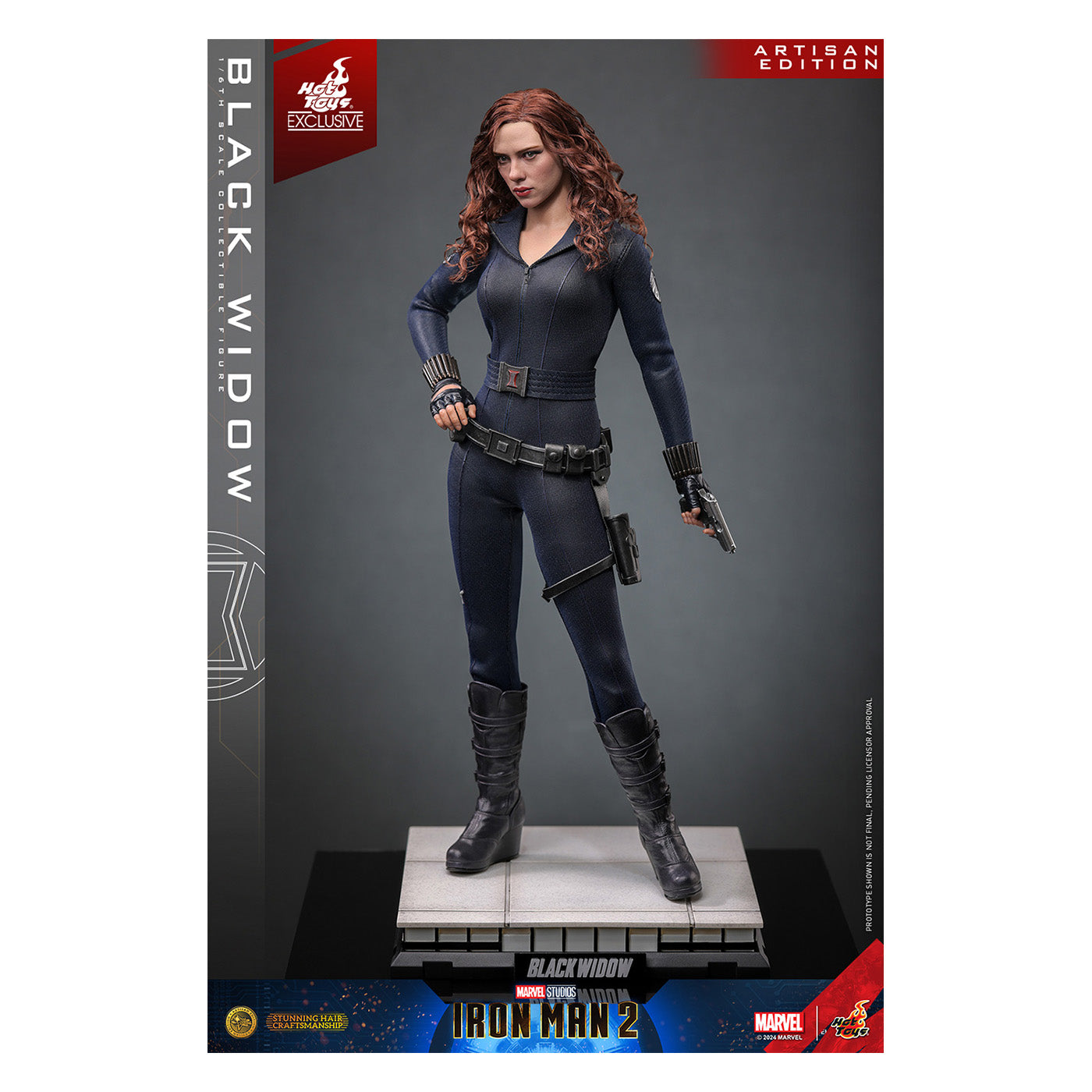 【マーベル／MARVEL】 映画 『アイアンマン2』 ブラック・ウィドウ 1/6スケールフィギュア