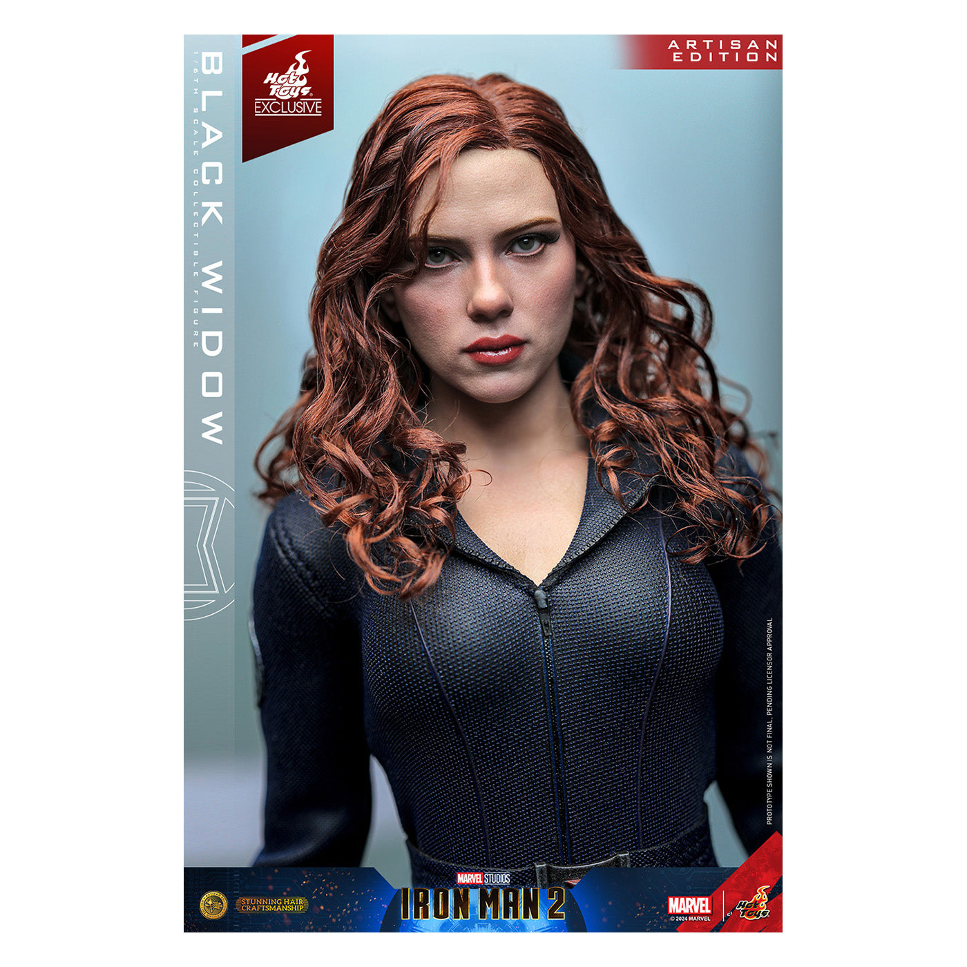 アイアンマン2 ブラックウィドウ 1/6スケール フィギュア マーベル／MARVEL】 映画 『アイアンマン2』 ブラック・ウィドウ 1/6