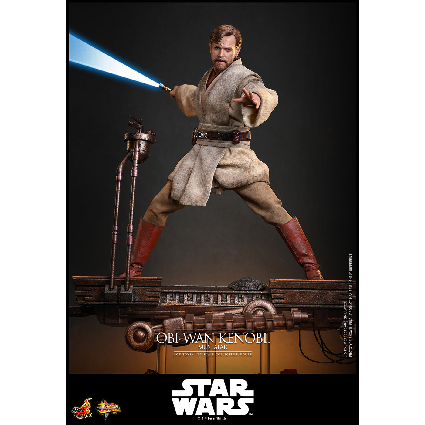 【ムービー・マスターピース】『スター・ウォーズ　エピソード3／シスの復讐』1/6スケールフィギュア　オビ＝ワン・ケノービ（ムスタファー）