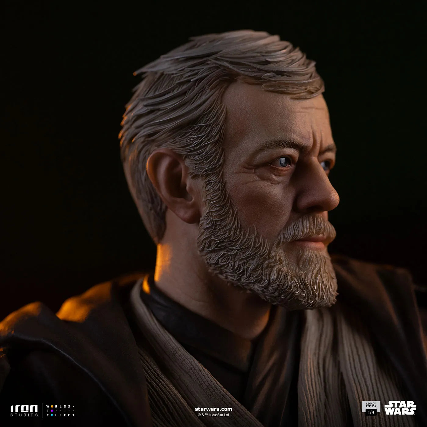 r*i様 ⚠『ジャンク品』 アイアン・スタジオ　スター・ウォーズ　 オビ＝ワン・ 映画『スター・ウォーズ』【アイアン・スタジオ スタチュー】「アート