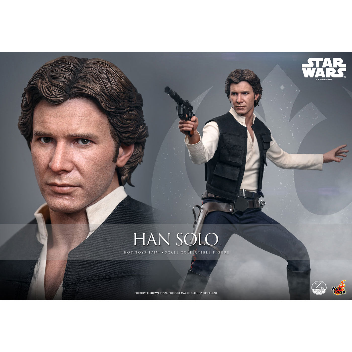 ハン・ソロ フィギュア4点セット　新品未開封品ハリソン・フォード　スターウォーズ お一人様1点限り】スターウォーズ エピソード4 新たなる希望