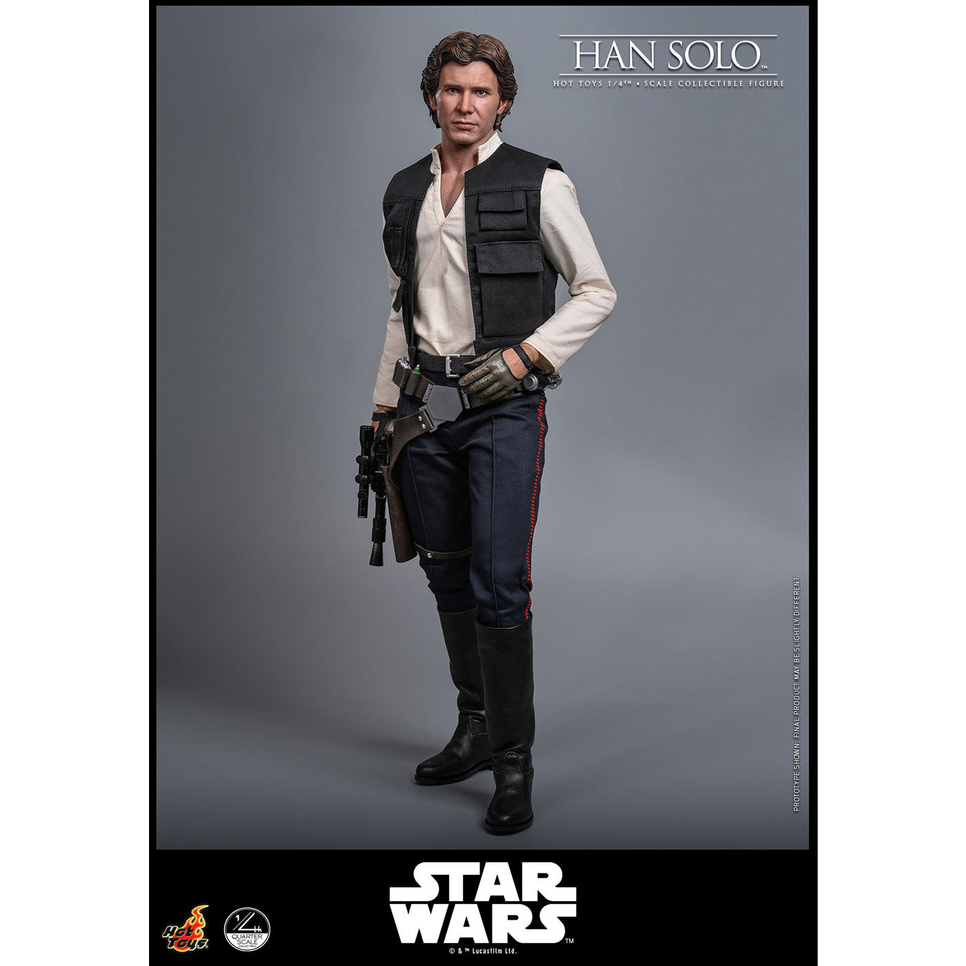 映画『スター・ウォーズ　エピソード4／新たなる希望』1/4スケールフィギュア　ハン・ソロ