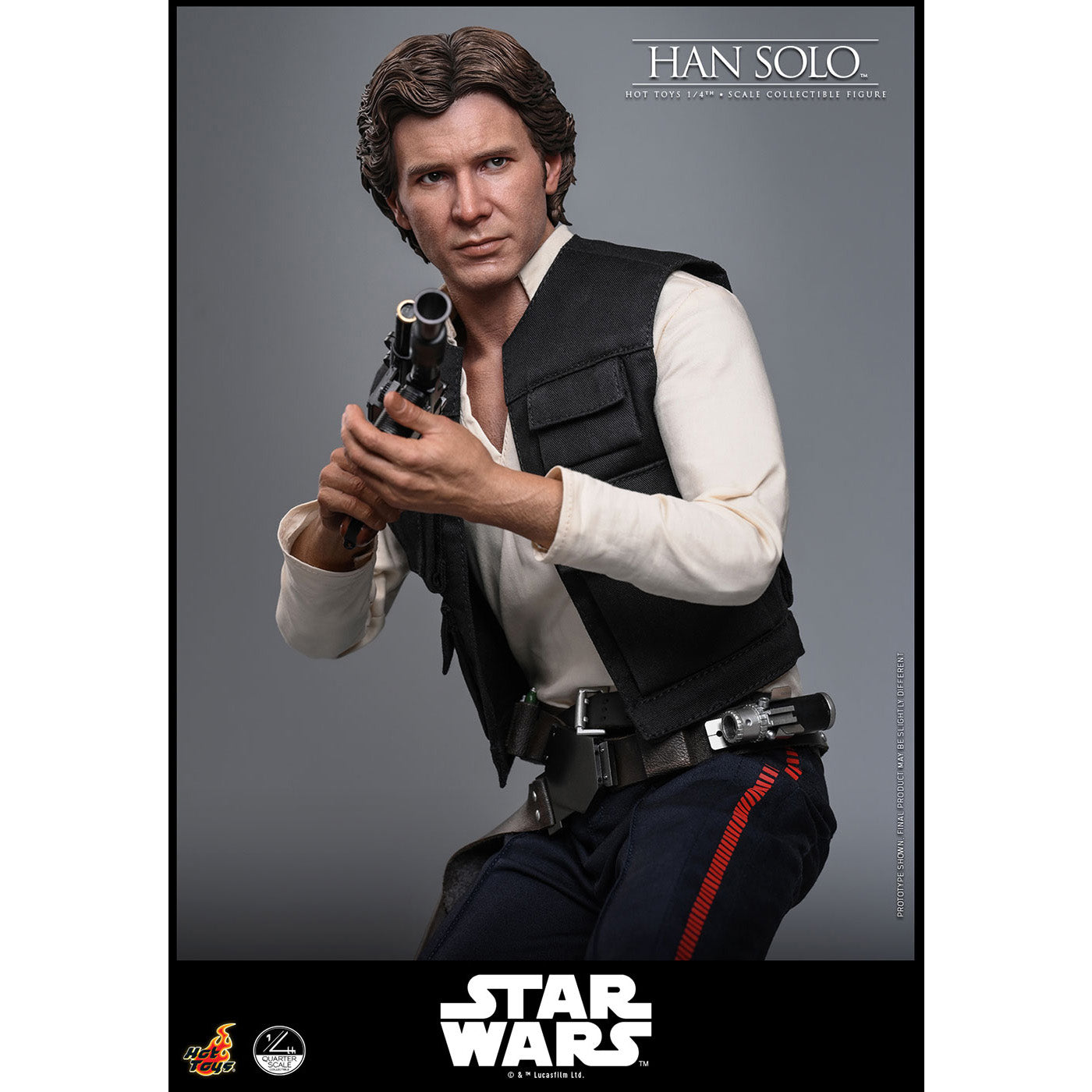 映画『スター・ウォーズ　エピソード4／新たなる希望』1/4スケールフィギュア　ハン・ソロ