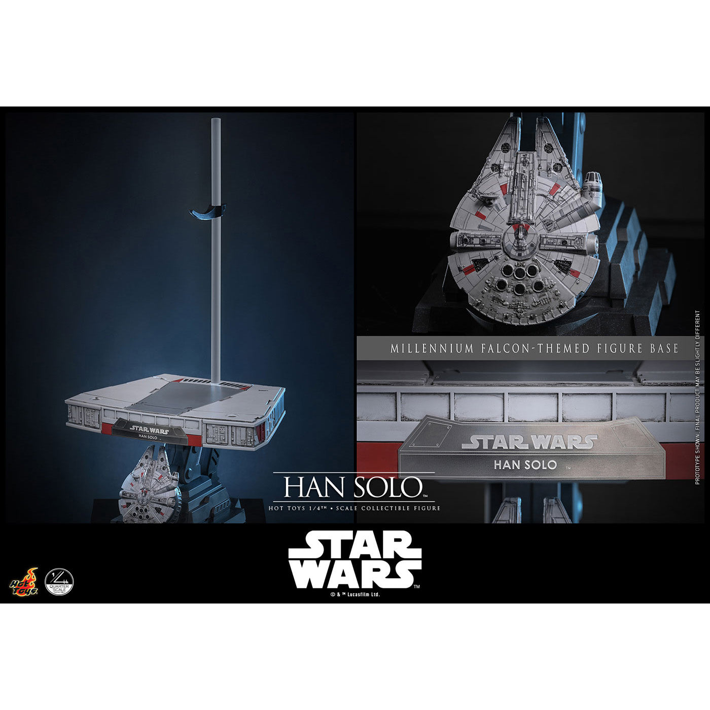 映画『スター・ウォーズ　エピソード4／新たなる希望』1/4スケールフィギュア　ハン・ソロ