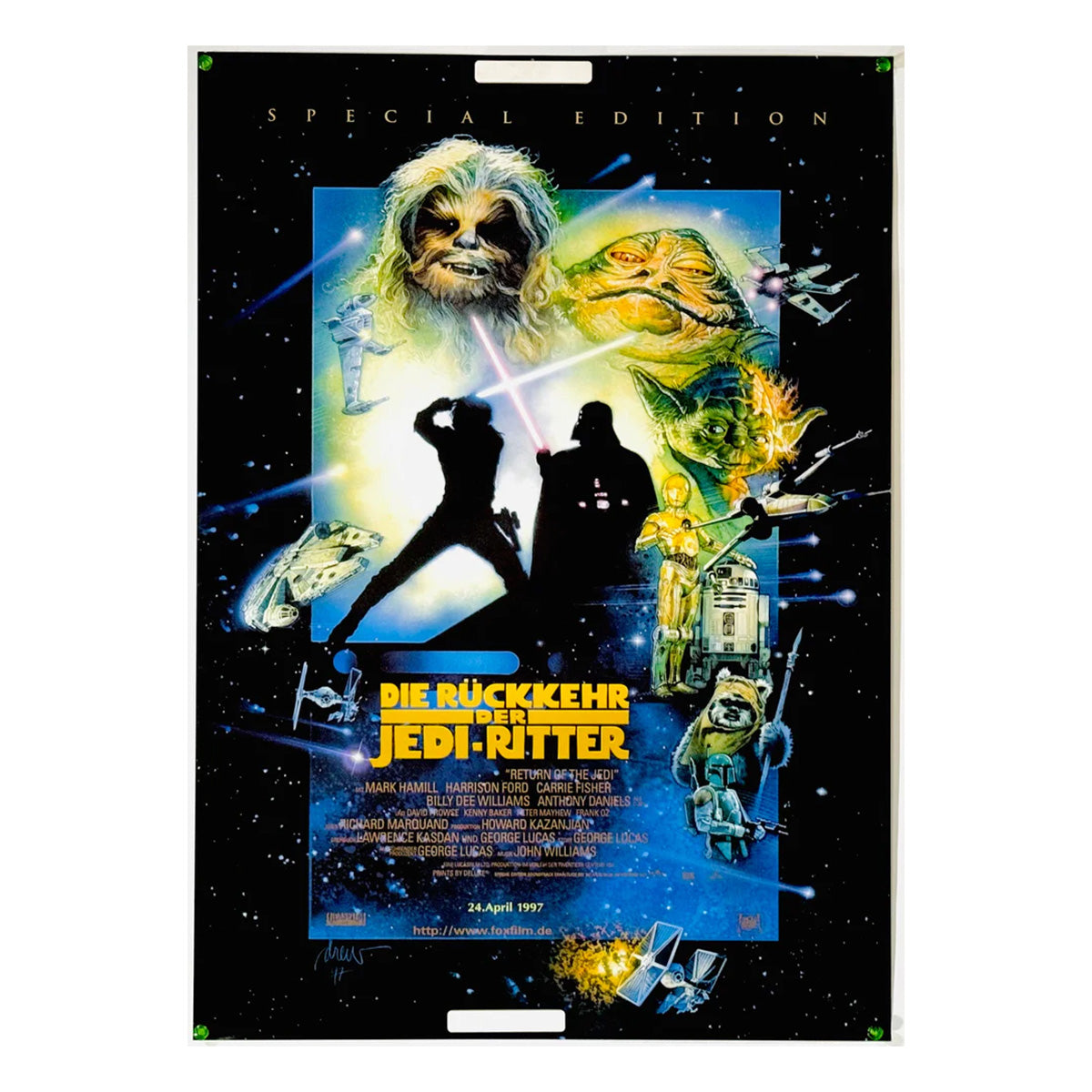 映画『スター・ウォーズ エピソード6 ジェダイの復讐』 公式 ポスター ドイツ版