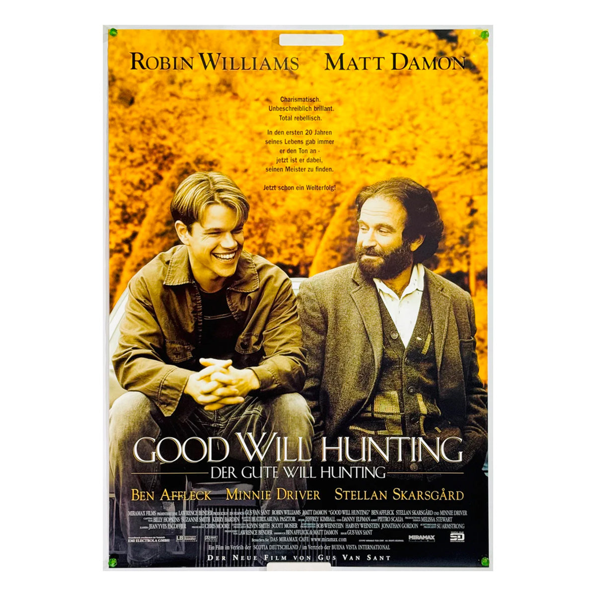 映画『グッド・ウィル・ハンティング 旅立ち』 公式 ポスター ドイツ版