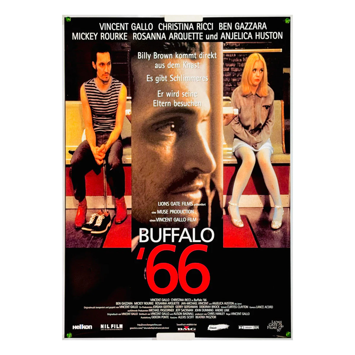 映画『バッファロー'66』 公式 ポスター ドイツ版