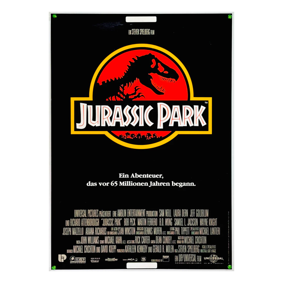 映画『ジュラシック・パーク』 公式 ポスター ドイツ版 | WOWOW百貨店