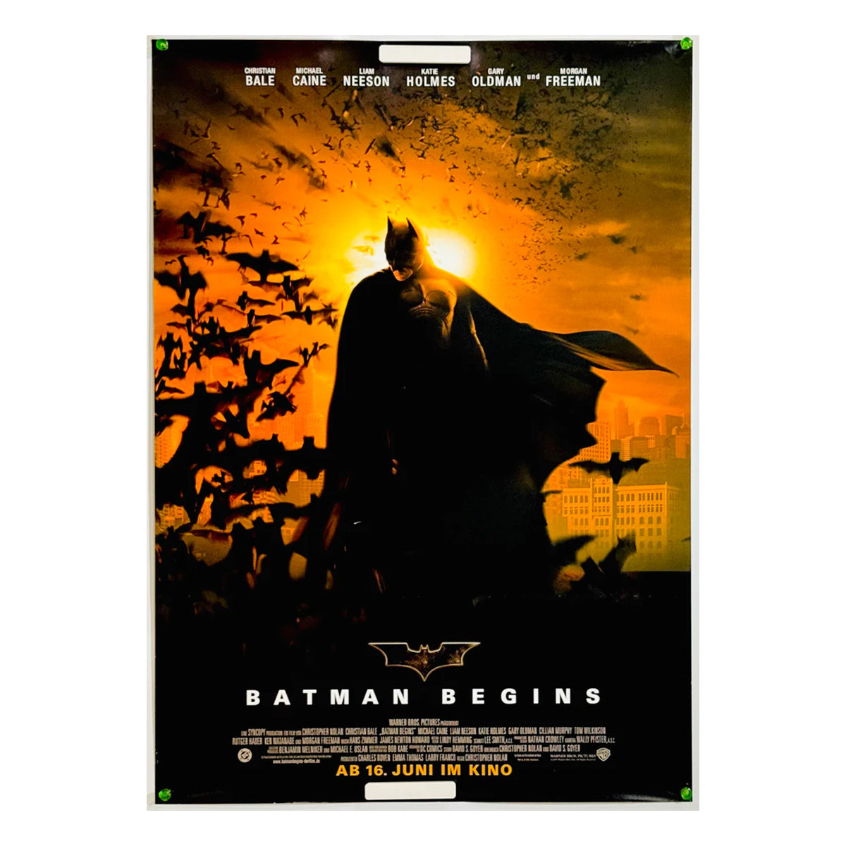 映画『バットマン ビギンズ』 公式 ポスター ドイツ版