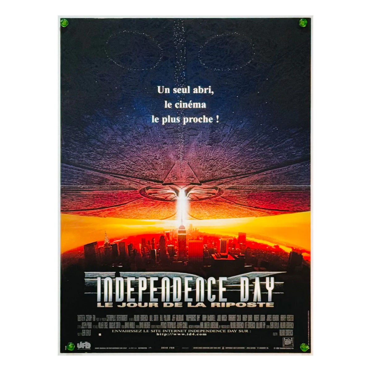 映画『インデペンデンス・デイ』 公式 ポスター フランス版 | WOWOW百貨店
