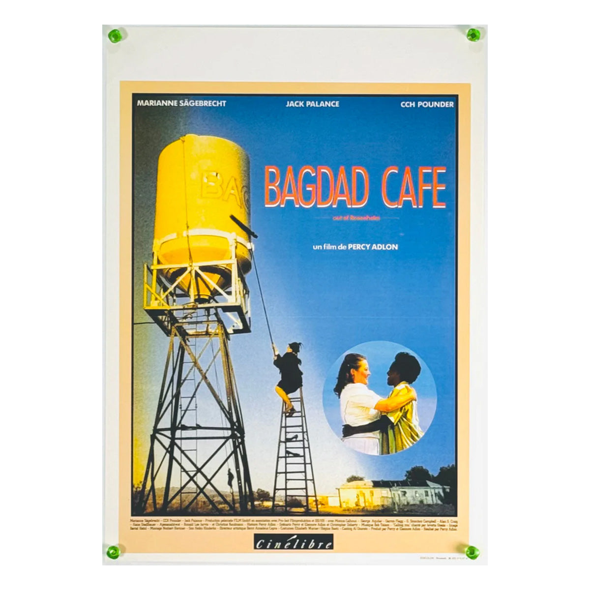 映画『バグダッド・カフェ』 公式 ポスター ベルギー版 | WOWOW百貨店