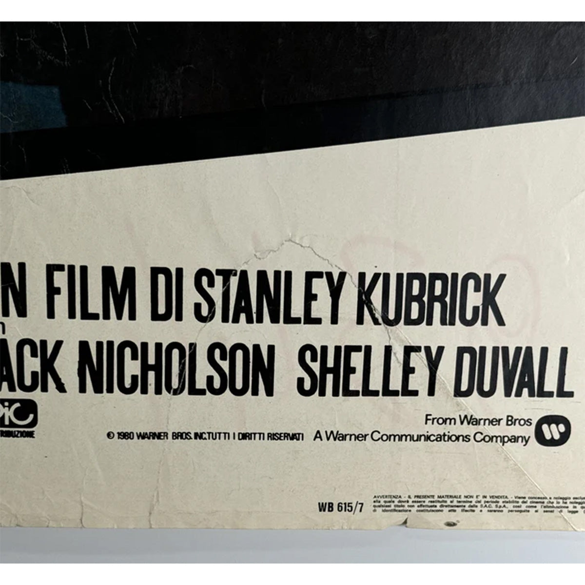 映画『シャイニング』 公式 ポスター イタリア版