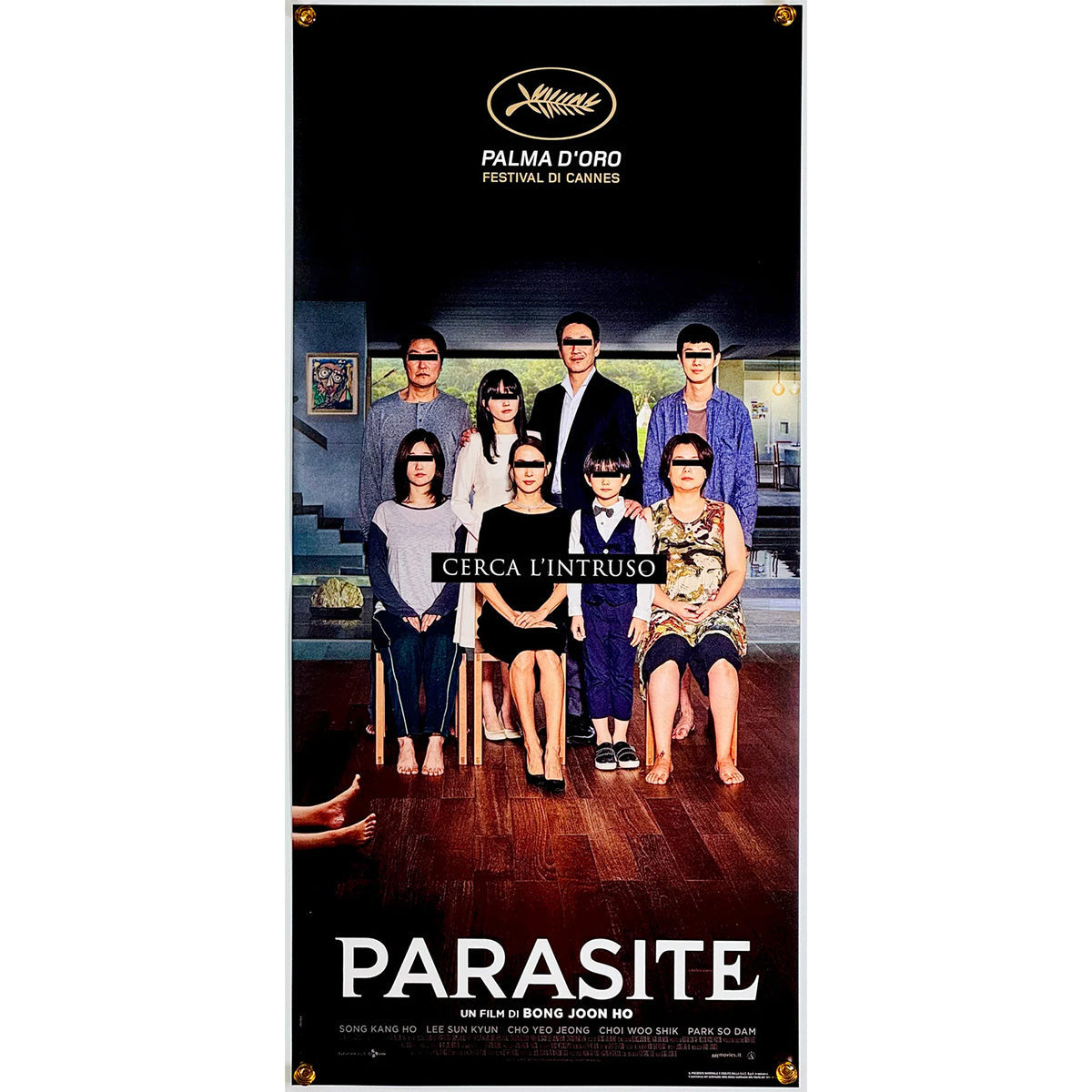 映画『パラサイト 半地下の家族』 公式 ポスター イタリア版