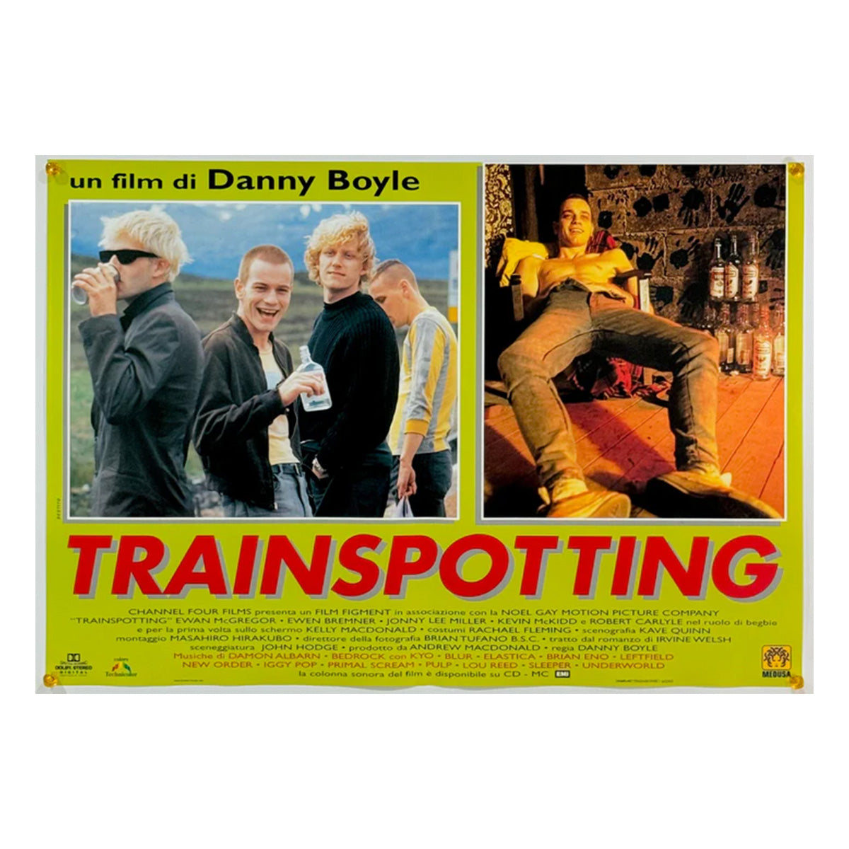 映画『トレインスポッティング』 公式 ポスター イタリア版 | WOWOW百貨店