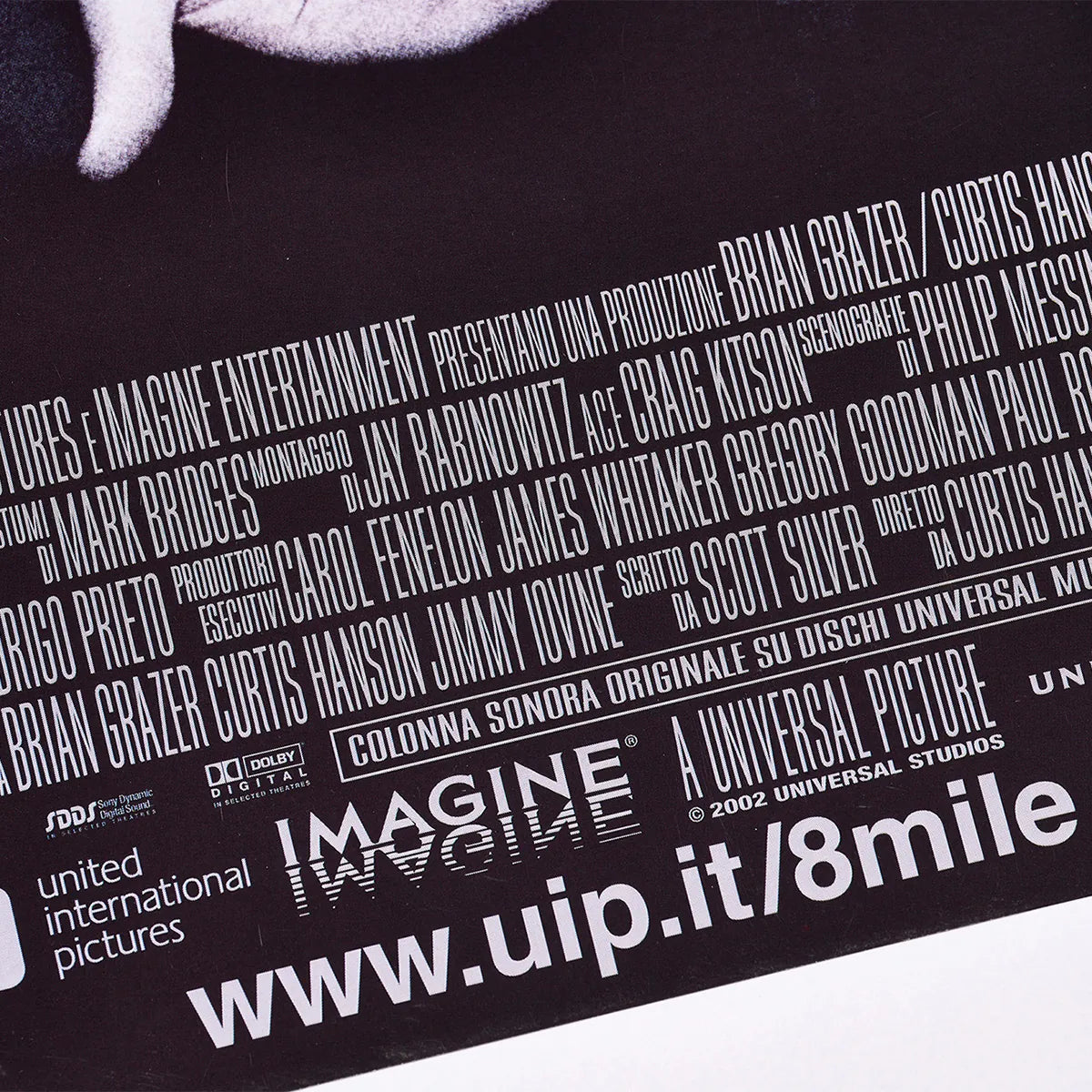 『8 Mile』 映画 ポスター イタリア オリジナル(フレーム付)