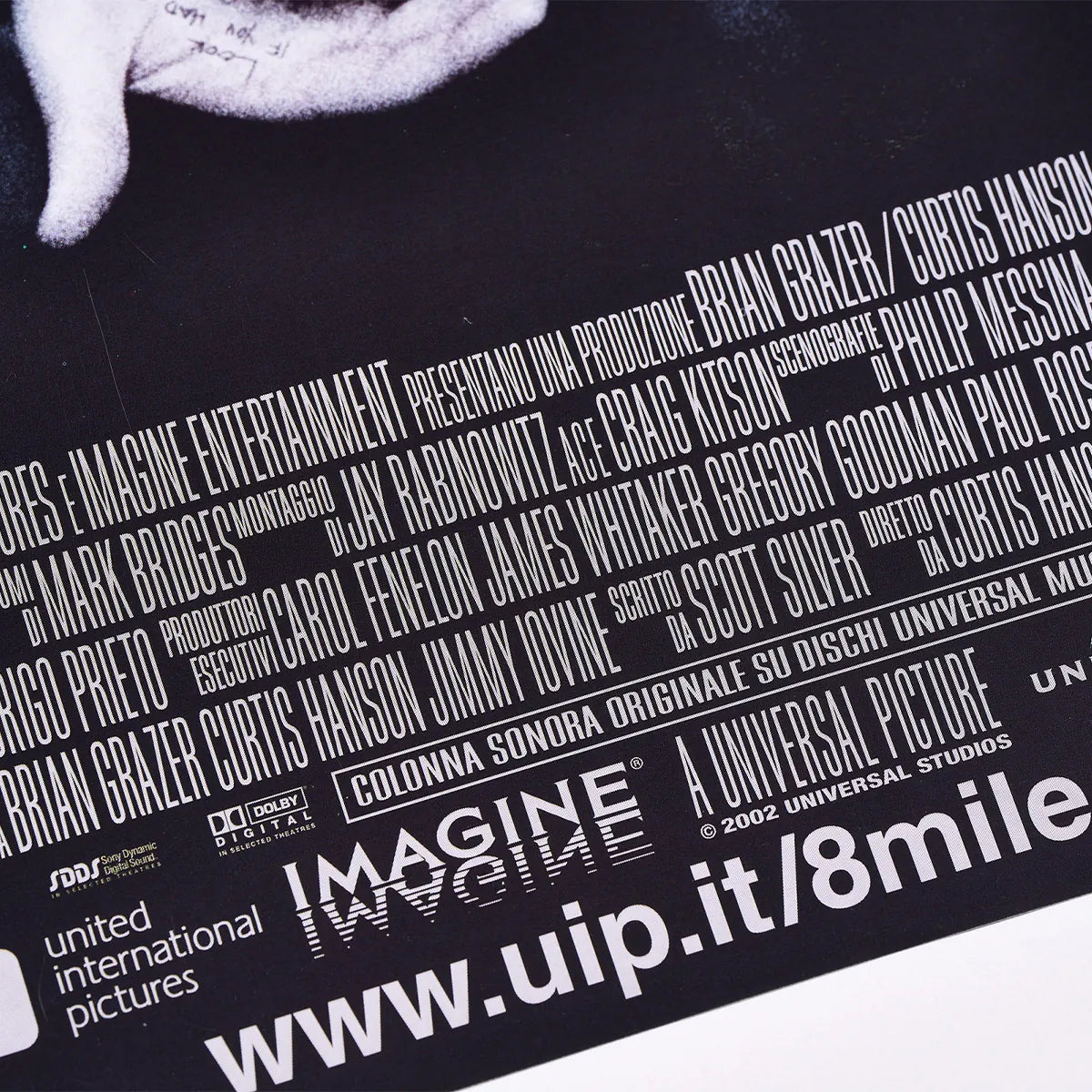 『8 Mile』 映画 ポスター イタリア オリジナル(フレーム付)