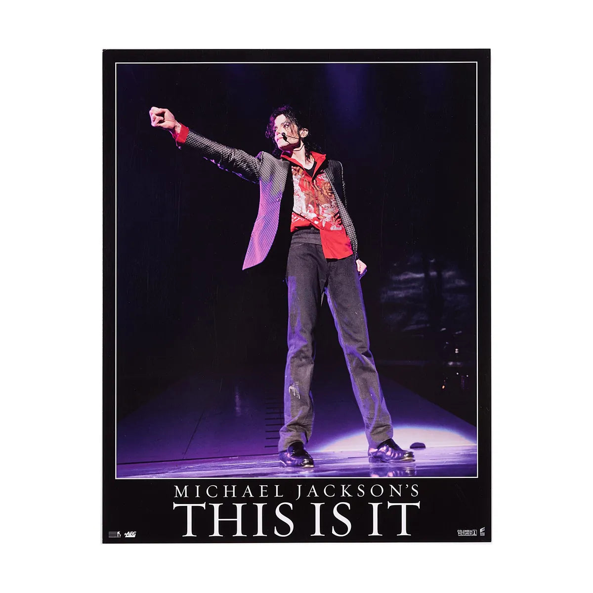 『マイケル・ジャクソン THIS IS IT』 映画 ロビーカード アメリカ オリジナル