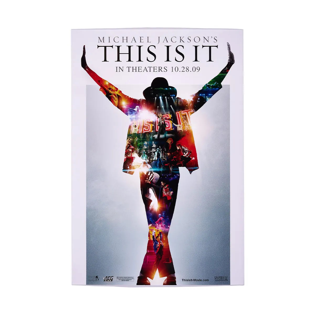 『マイケル・ジャクソン THIS IS IT』 映画 ポスター アメリカ オリジナル