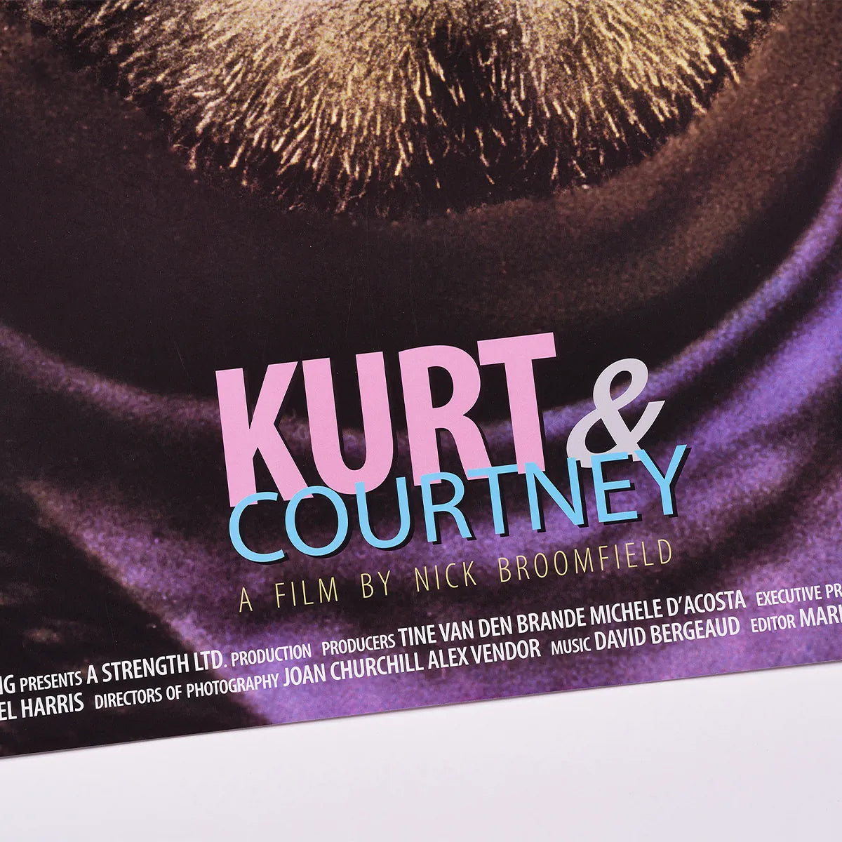 『カート＆コートニー』 映画 ポスター アメリカ オリジナル